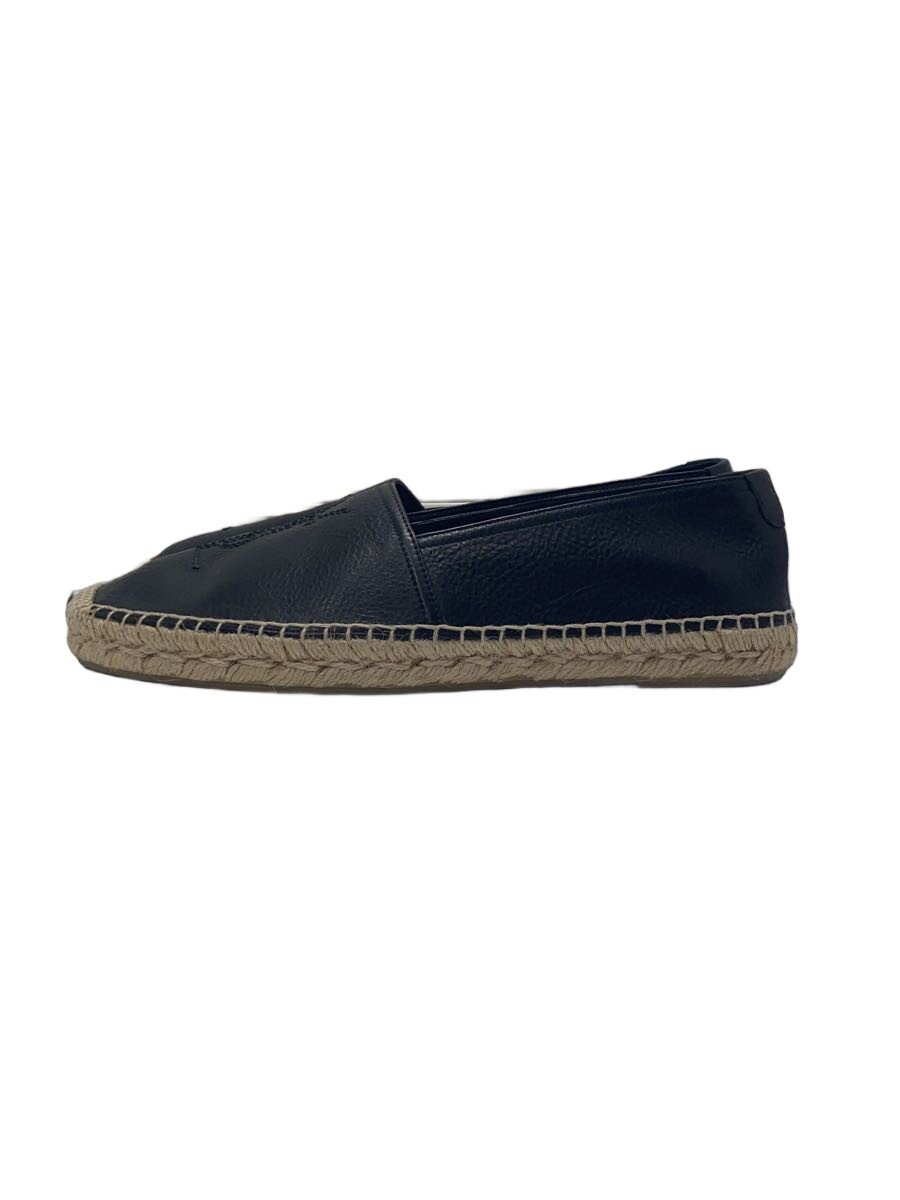 【中古】SAINT LAURENT◆エスパドリーユ/ロゴタイプ刺しゅう/43/黒いこと/509616//【シューズ】