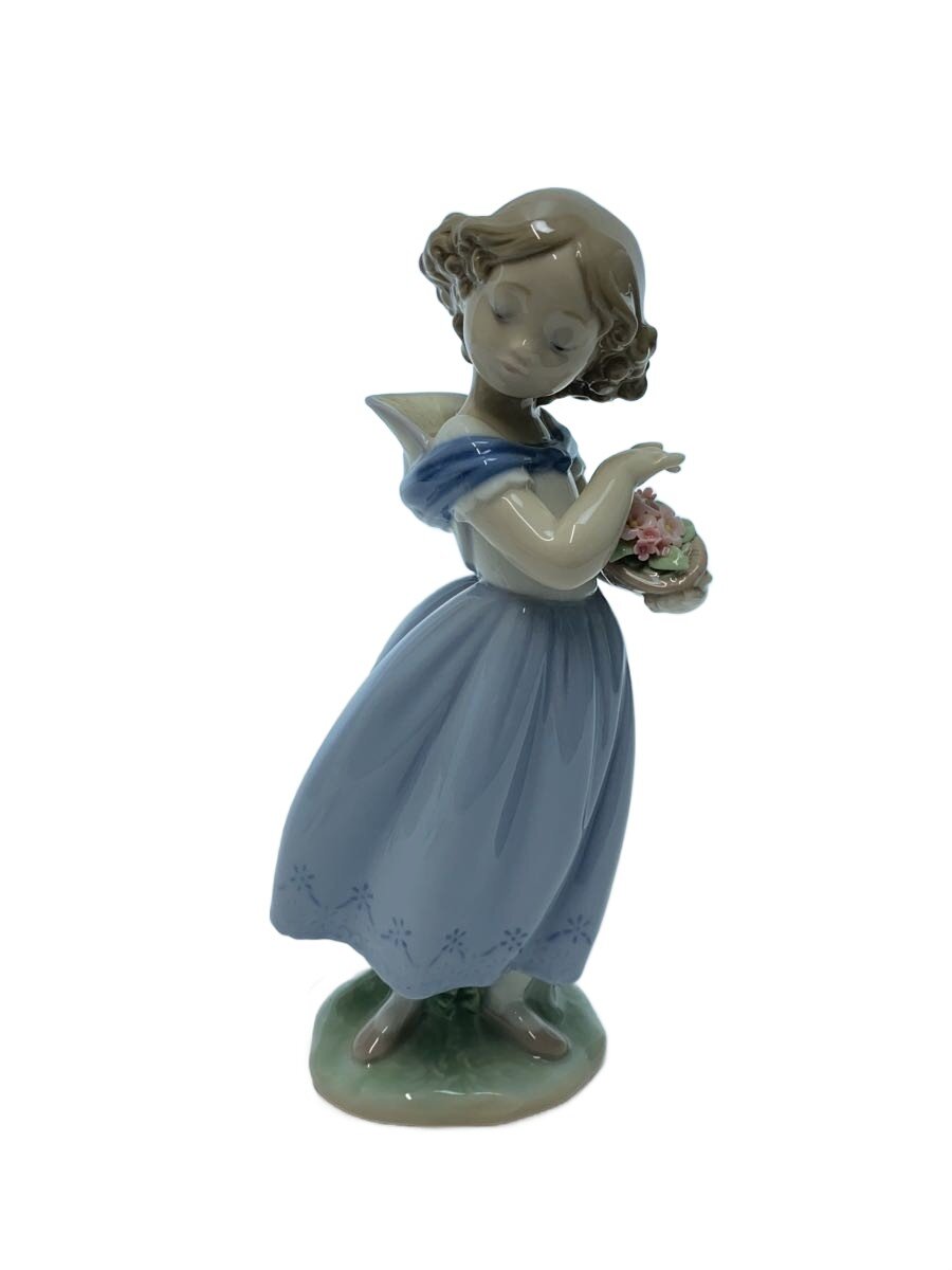 【中古】Lladro◆室内装飾雑貨/WHT/8247/光を浴びて【室内装飾小物・日用雑貨】