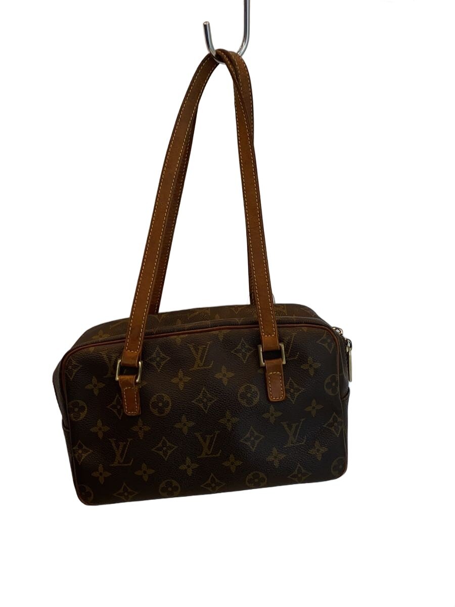【中古】LOUIS VUITTON◆シテMM_モノグラム・キャンバス/PVC/BRW【バッグ】|2nd STREET 店