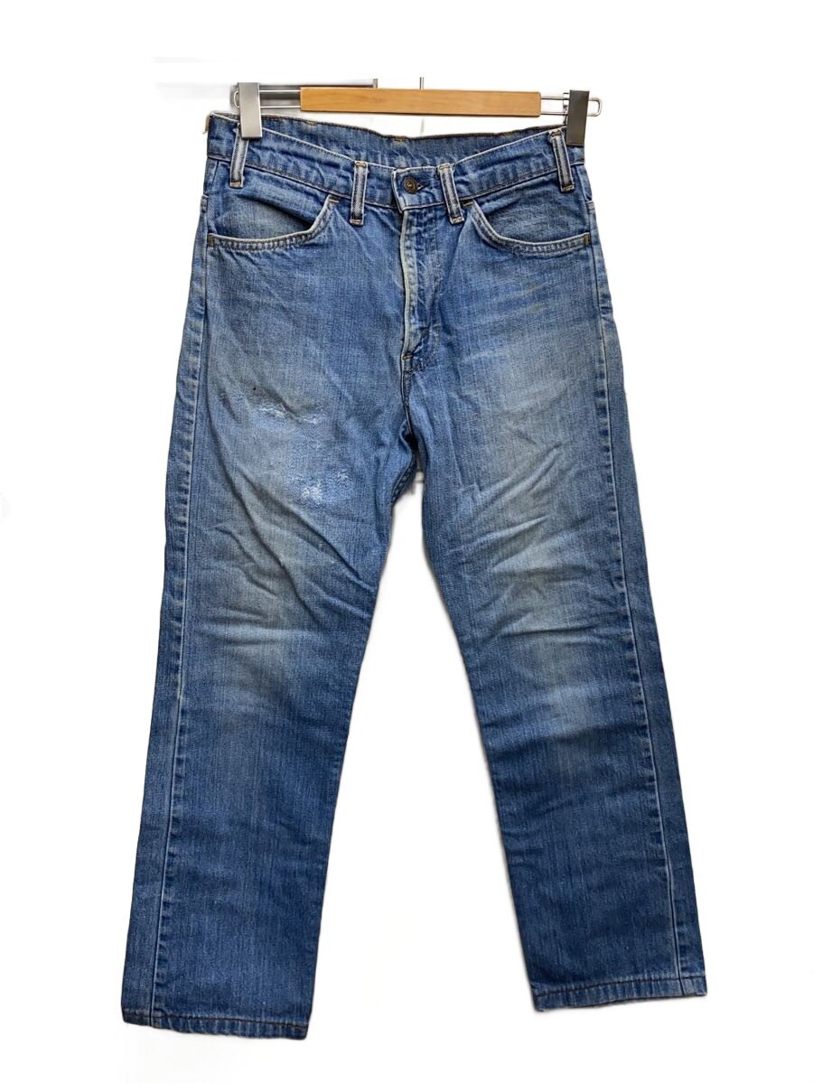 【中古】Levi’s◆70S/79年製/オレンジ色溜め桶/TALON/名取り草裏16/下つ方/31/綿織物/IDG/519-021【メンズウェア】