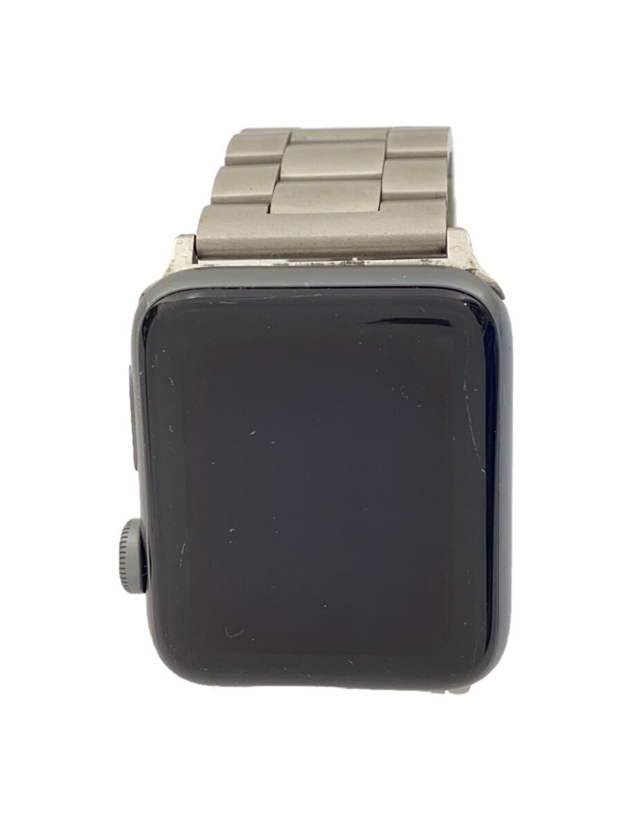 【中古】Apple◆スマートウォッチ/Apple Watch Series 3 42粍 GPS模範例/デジタル/--/BLK/SLV//【服飾雑貨他】