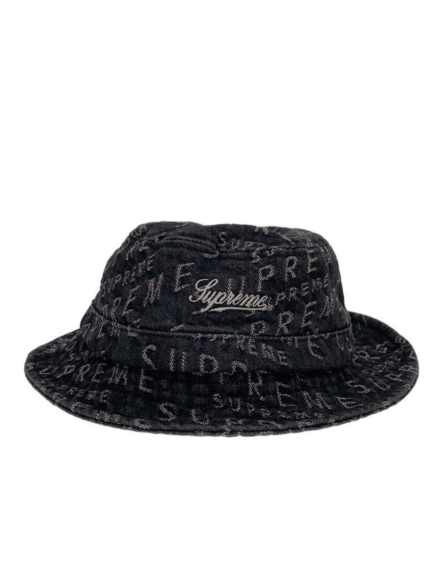 【中古】Supreme◆バケットハット/--/コットン/GRY/メンズ【服飾雑貨他】|2nd STREET 店