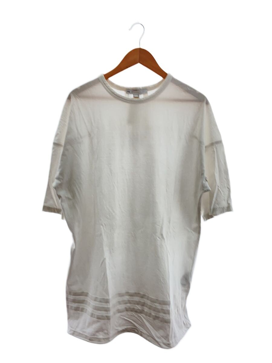 【中古】Y-3◆プルオーバー/S/綿織物/WHT/無地/HG6090//【メンズウェア】