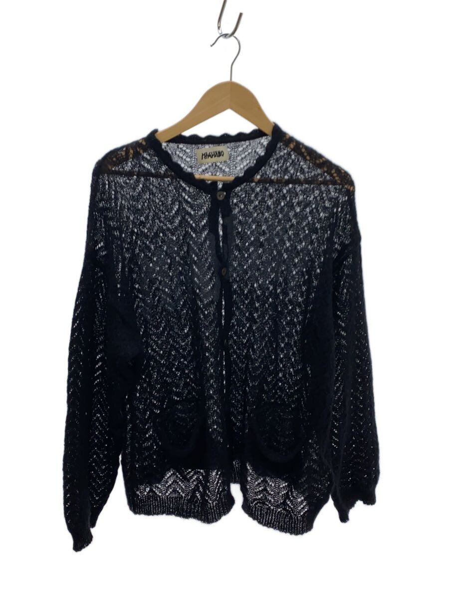 【中古】MAGLIANO◆ジレー(薄っぺら)/M/羊毛/BLK/刷り上げる/MAGLIANO-22SS-2【メンズウェア】