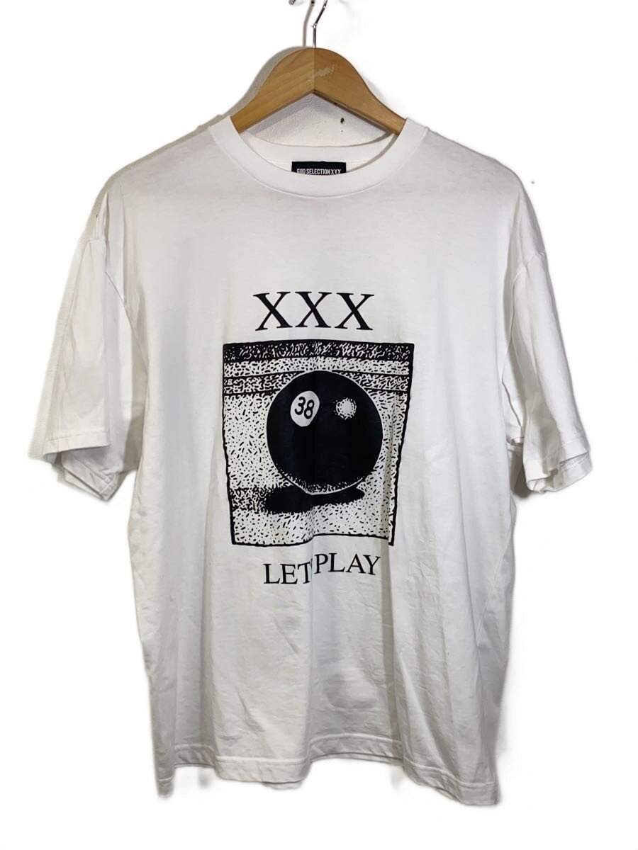 【中古】GOD SELECTION XXX◆プルオーバー/XL/綿織物/WHT//【メンズウェア】