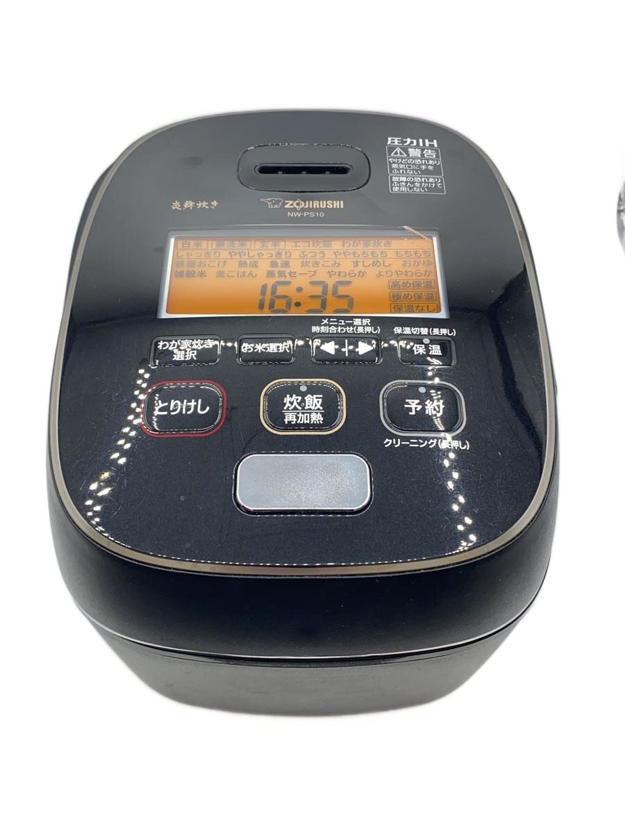 【中古】ZOJIRUSHI◆炊飯器 NW-PS10-BZ【家電・ビジュアル・オーディオ】