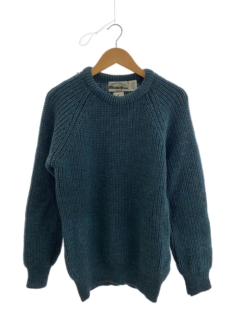 【中古】ARAN CRAFTS◆90S/アランニット/ホツレ有/ニット・セーター(厚手)/S/ウール/GRN//【メンズウェア】｜2ｎｄ STREET 店 7,814円