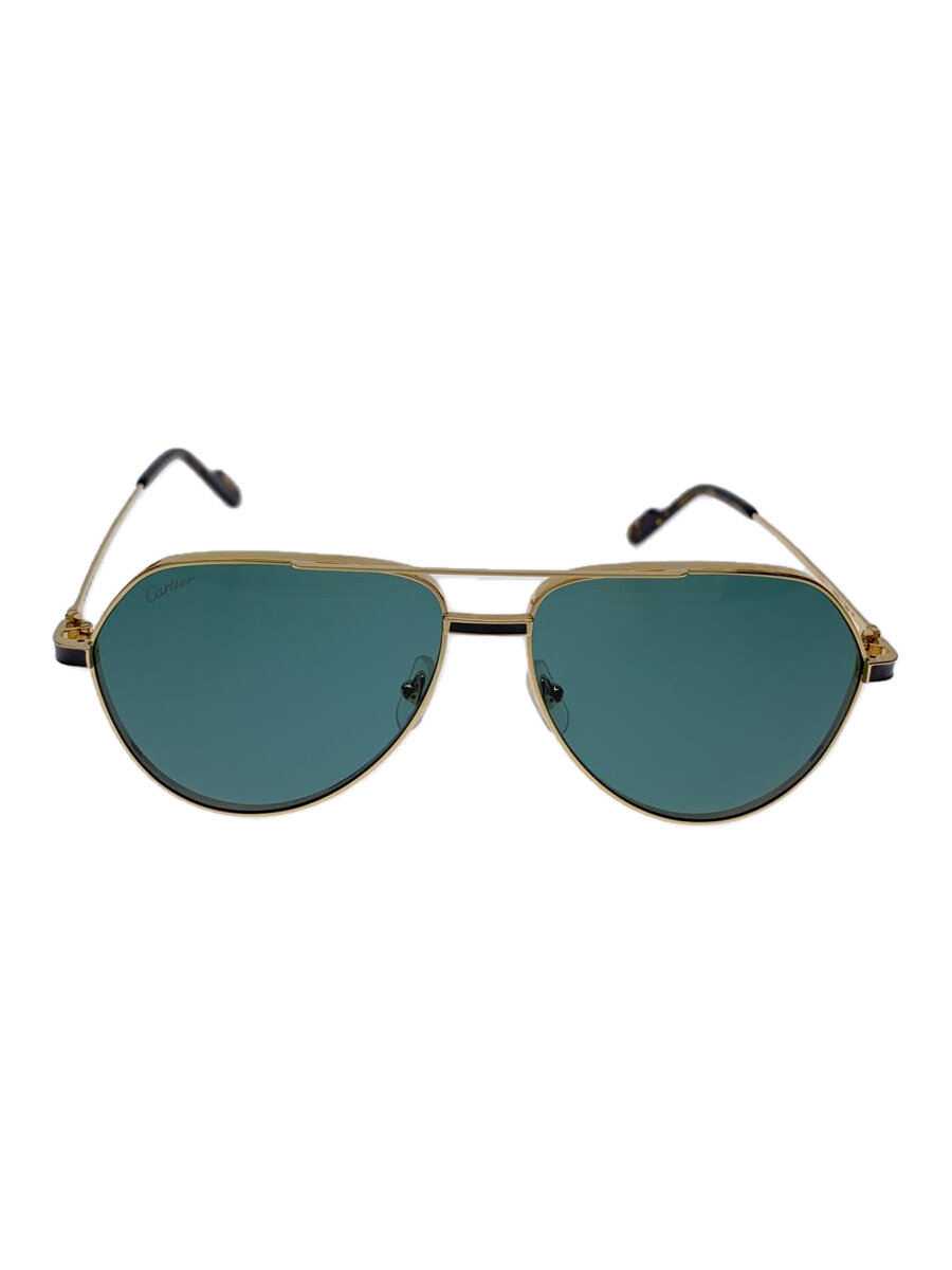 【中古】Cartier◆サングラス/--/GLD/GRN/メンズ/CT0334S【服飾雑貨他】｜2ｎｄ STREET 店 53,196円