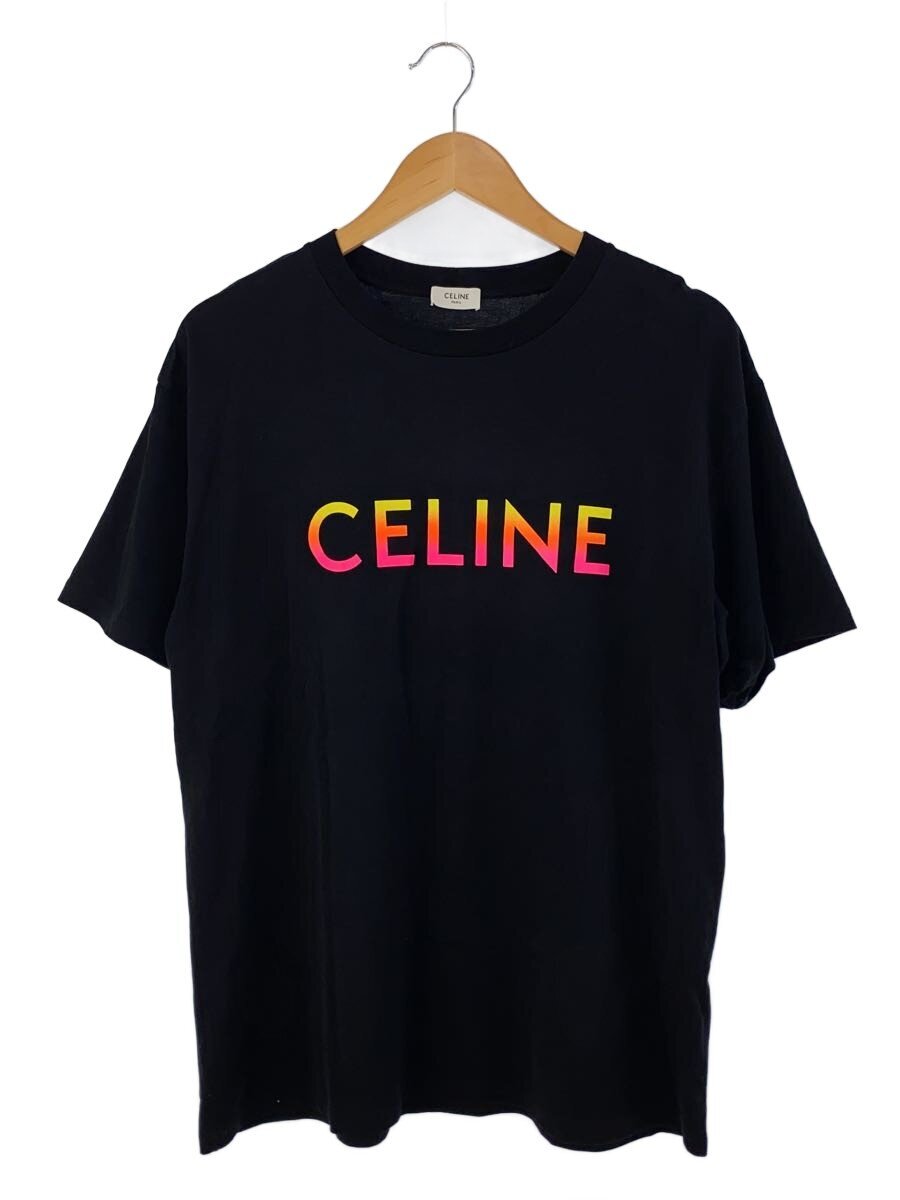 【中古】CELINE◆プルオーバー/S/綿織物/BLK/2X10B671Q【メンズウェア】