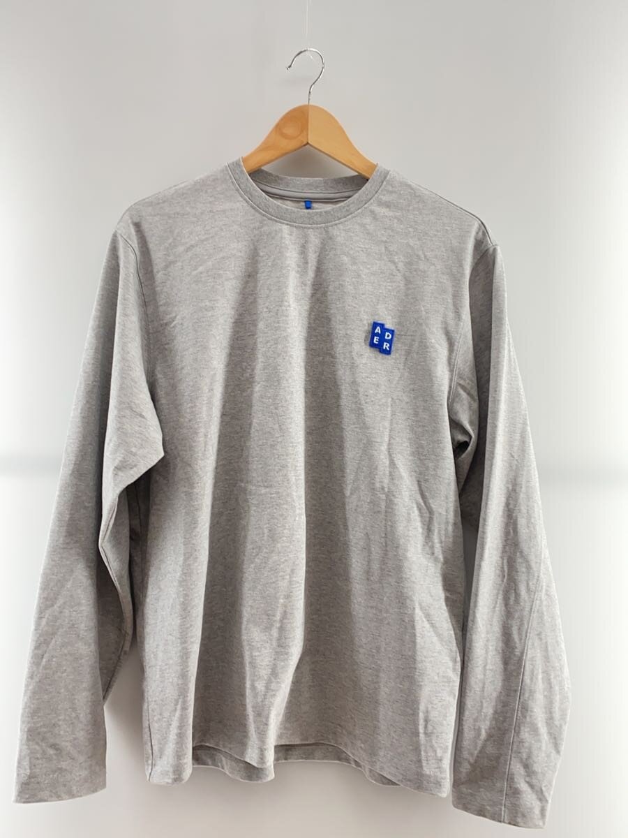 【中古】ADER ERROR◆長袖プルオーバー/M/綿織物/GRY/BMSGFYLT0201GR【メンズウェア】