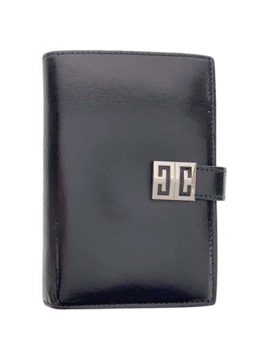 【中古】GIVENCHY◆2つ折り財布/--/BLK/無地/メンズ/4G MEDIUM WALLET/コインケース内汚れ有【服飾雑貨他】｜2ｎｄ STREET 店