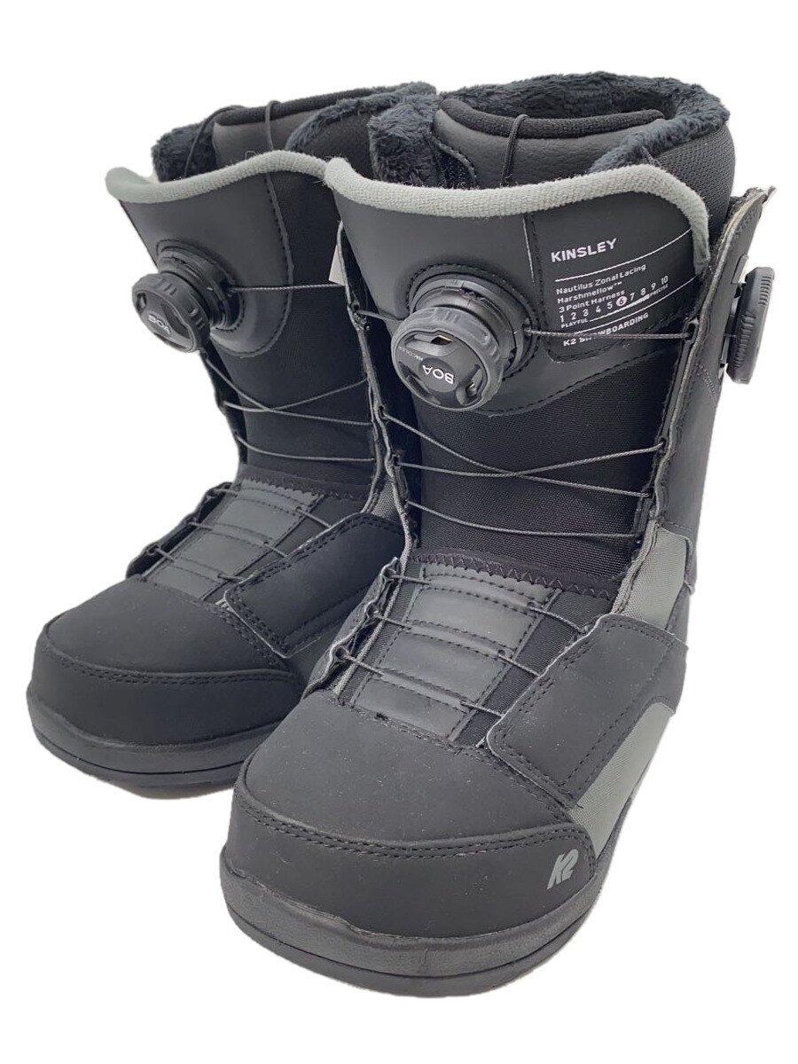 【中古】K2◆スノーボードブーツ/23cm/BOA/BLK/KINSLEY【スポーツ】 10,622円