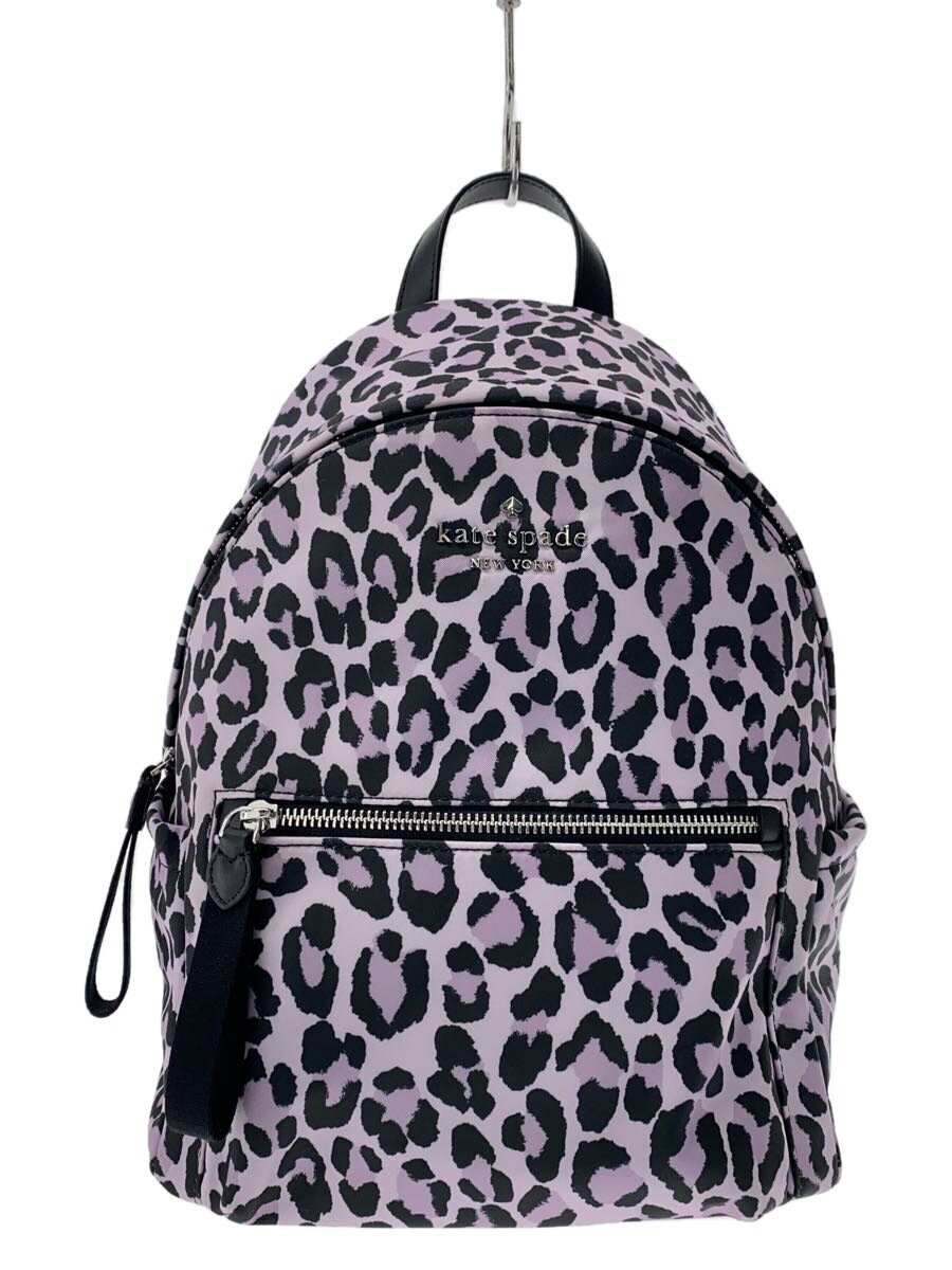 【中古】kate spade new york◆背嚢/ポリエステル/PUP/毛の荒物【御徒面子】