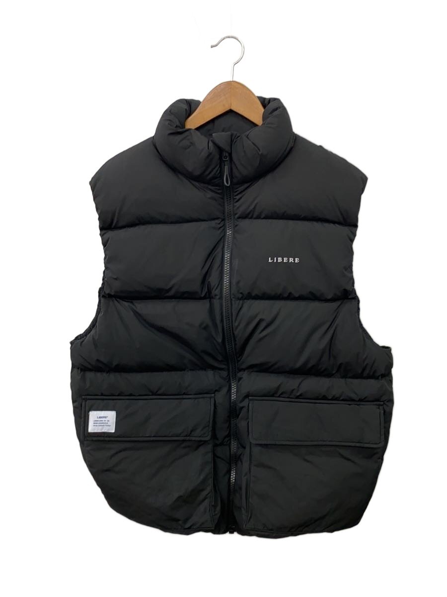 【中古】LIBERE◆ダウンベスト/L/ポリエステル/BLK/ポケット汚れ有【メンズウェア】｜2ｎｄ STREET 店