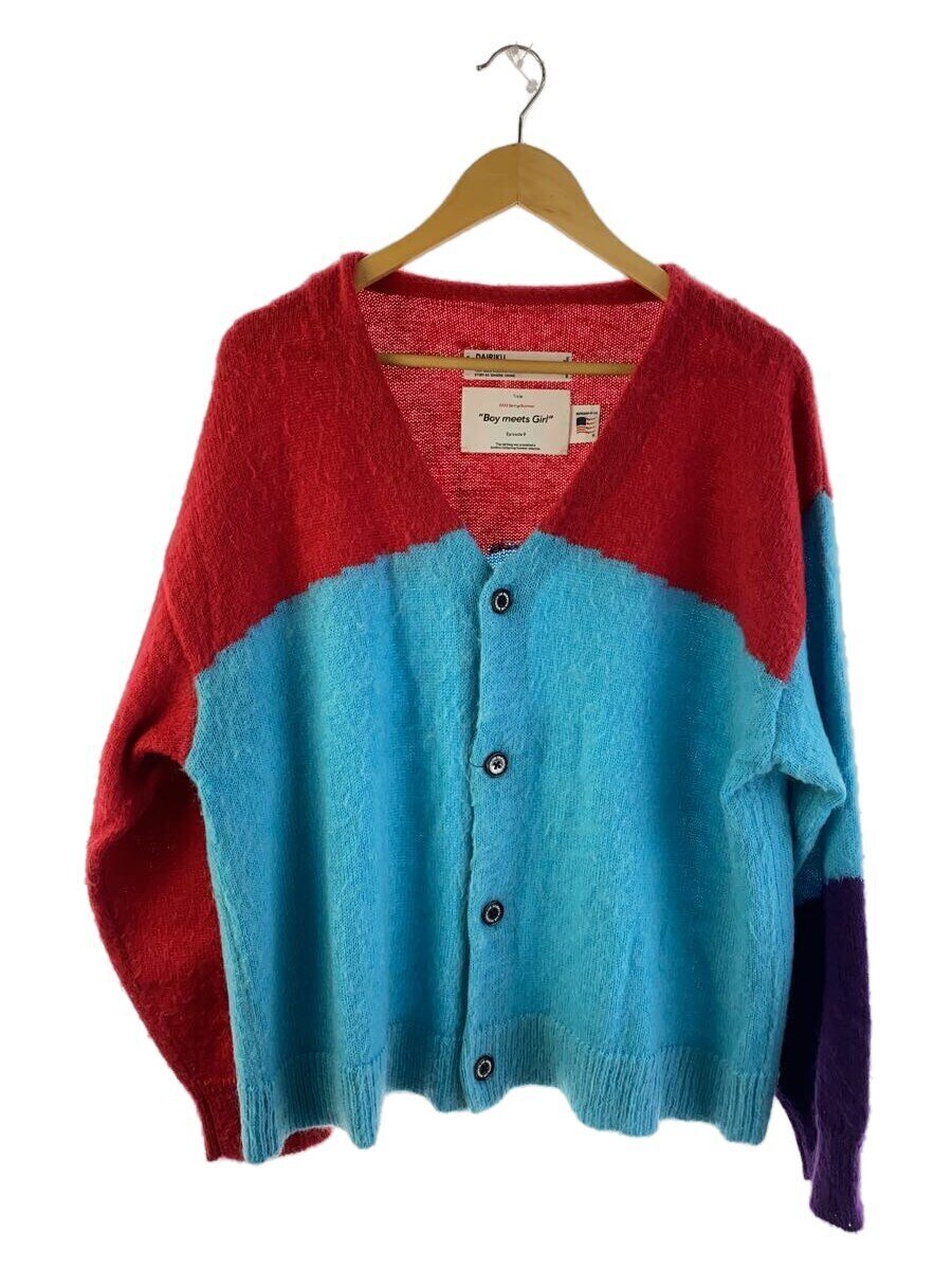 【中古】DAIRIKU◆ジレー(朦々たる)/FREE/ナイロン/RED/22SS K-2//【メンズウェア】