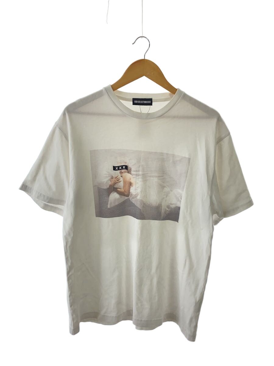 【中古】GOD SELECTION XXX◆プルオーバー/L/綿織物/WHT【メンズウェア】