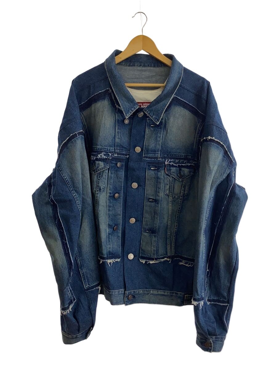 【中古】JUNYA WATANABE COMME des GARCONS MAN◆25SS/Gジャン/L/ジーンズ/IDG/WO-J207/AD2024【メンズウェア】
