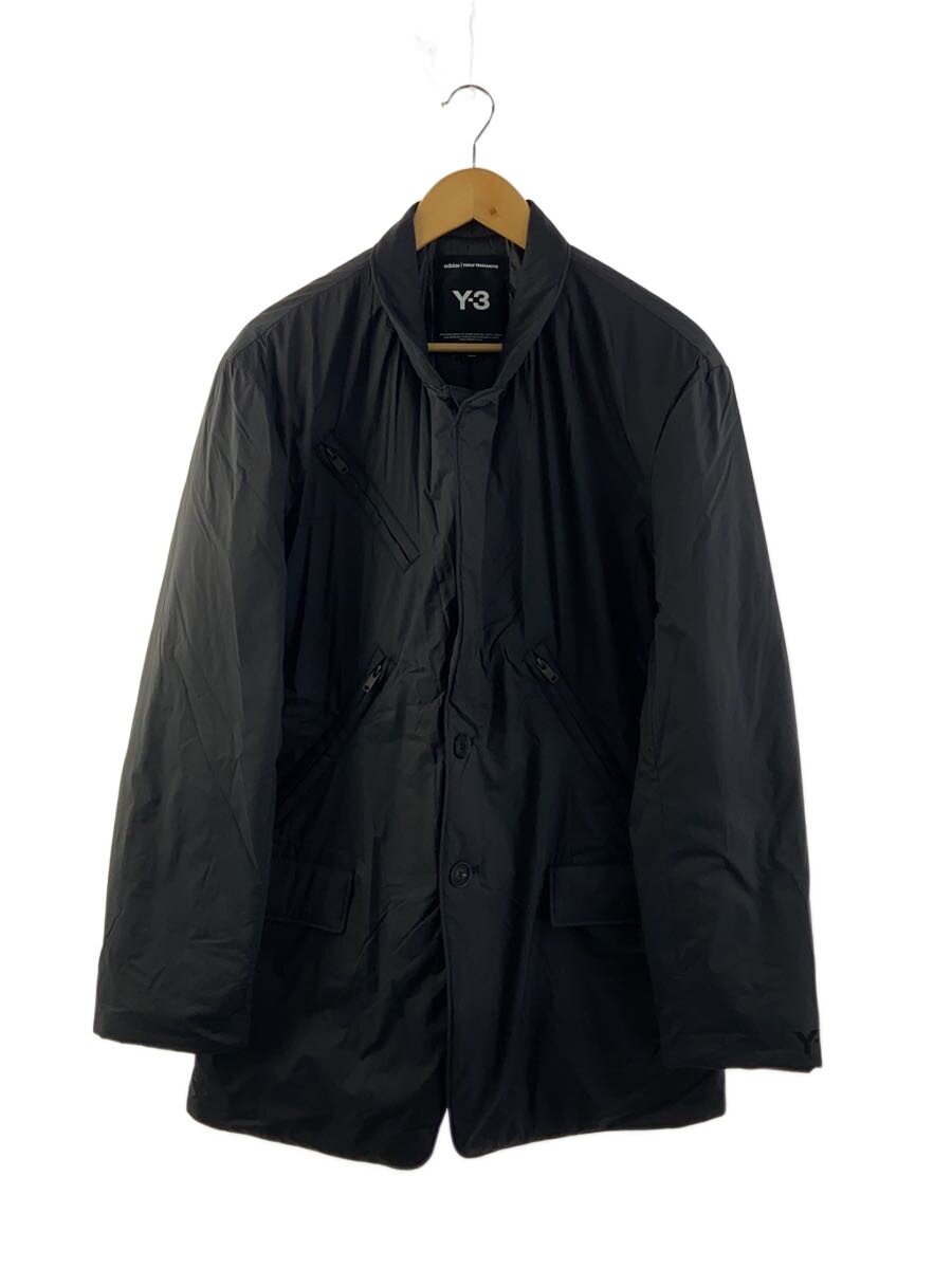【中古】Y-3◆M PADDED JACKET/中綿/S/ナイロン/BLK/IW7492【メンズウェア】