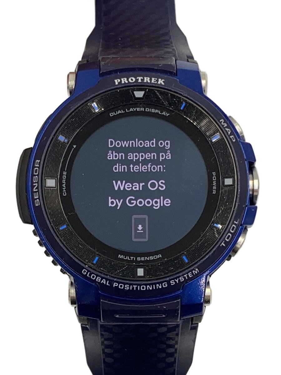【中古】CASIO◆Smart Outdoor Watch PRO TREK Smart WSD-F30-BK [ブラック]/デジタル//【服飾雑貨他】｜2ｎｄ STREET 店
