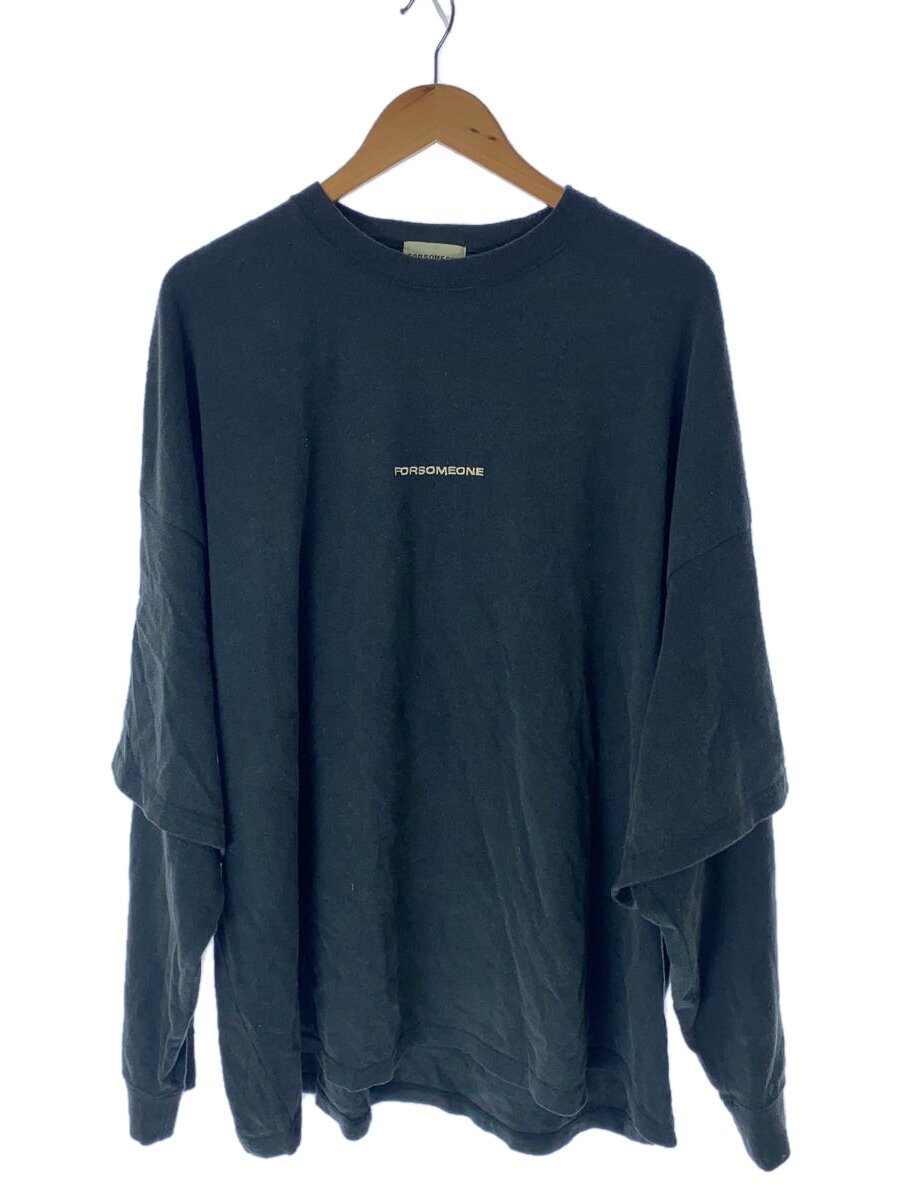 【中古】FORSOMEONE◆長袖プルオーバー/50/綿織物/GRY/78001120【メンズウェア】