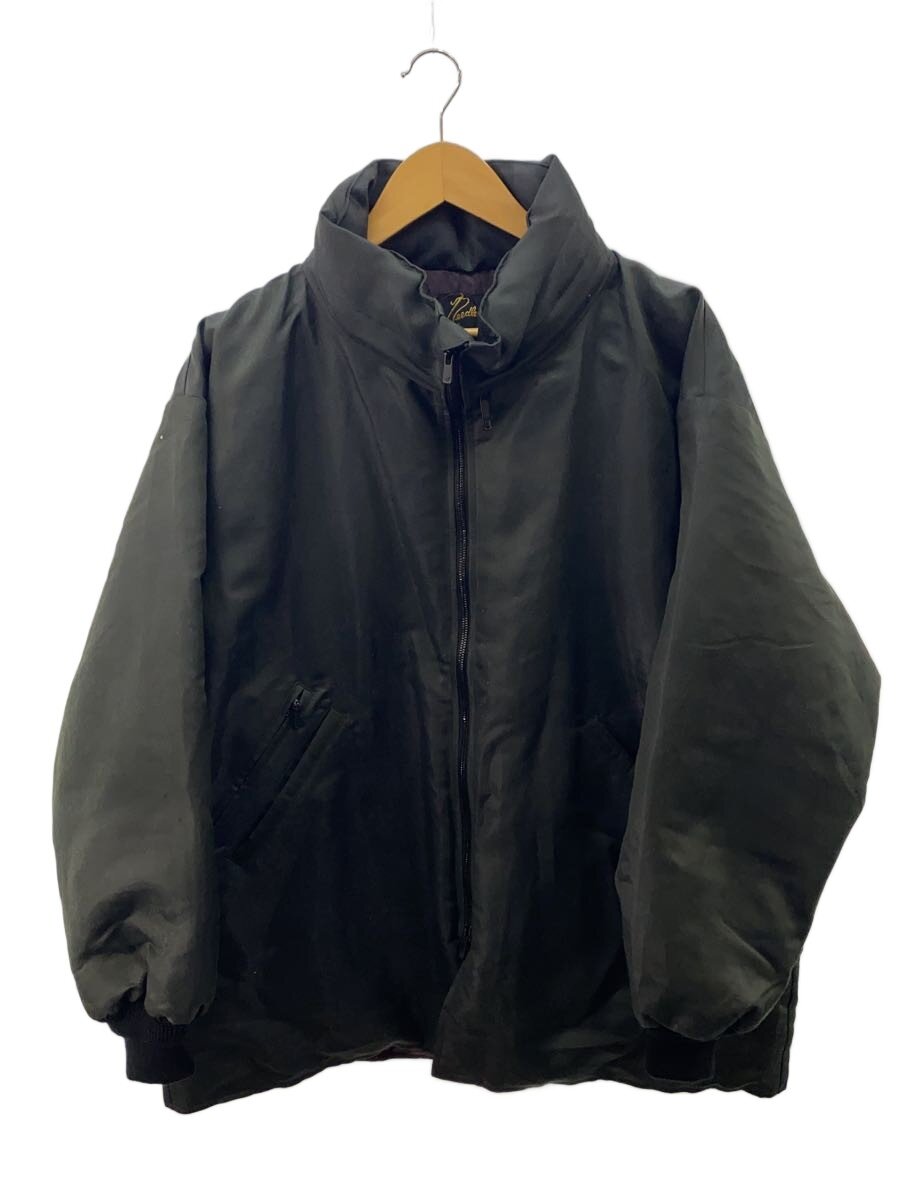 【中古】Needles◆Hooded Down Sur Coat/S/ポリエステル/GRY/総柄/LQ142【メンズウェア】|2nd STREET 店