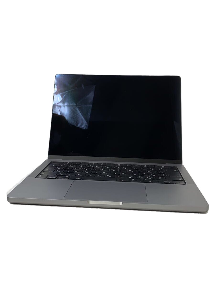 【中古】Apple◆万覚え帳マイコン MacBookPro18 1(14inch M1Pro 2021) MKGR3J/A [しろがね色]【マイコン】 パソコン-パソコン・周辺機器-ノートPC