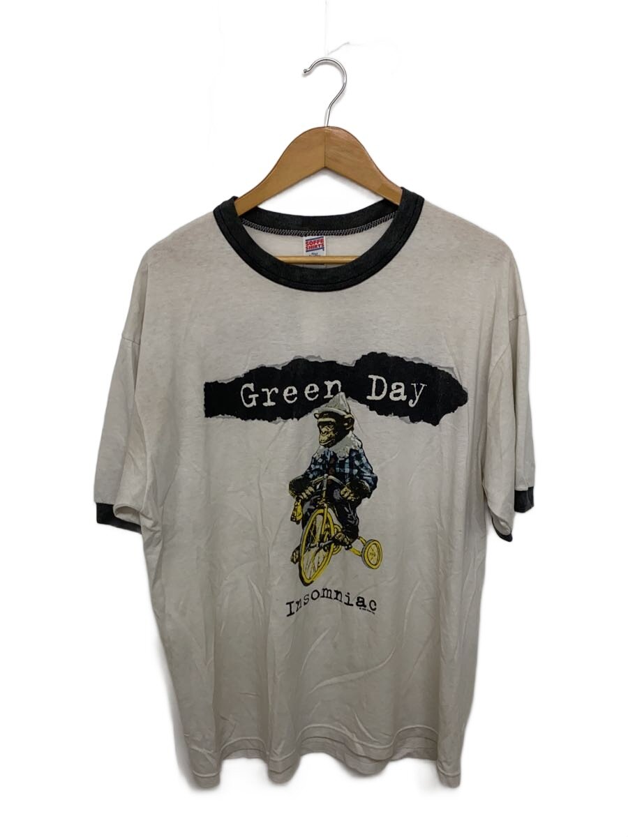 【中古】SOFFE SHIRT/GreenDay/Insomniac Tour/プルオーバー/XL/綿織物/WHT【メンズウェア】