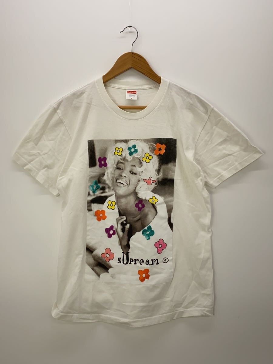 【中古】Supreme◆20SS/Naomi Tee/M/綿織物/WHT/刷り上げる【メンズウェア】