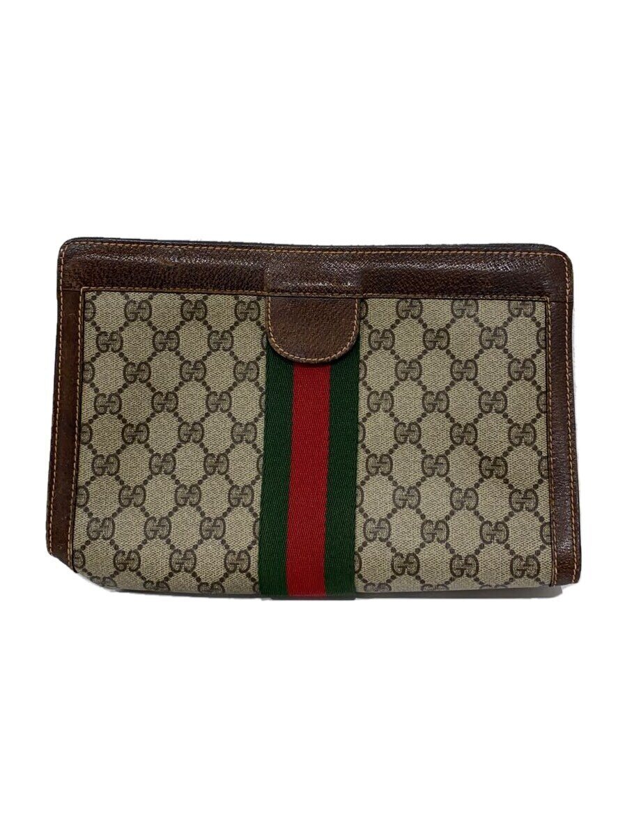 【中古】GUCCI◆Accessories Collection/御徒面子/--/BRW/モノグラム【御徒面子】
