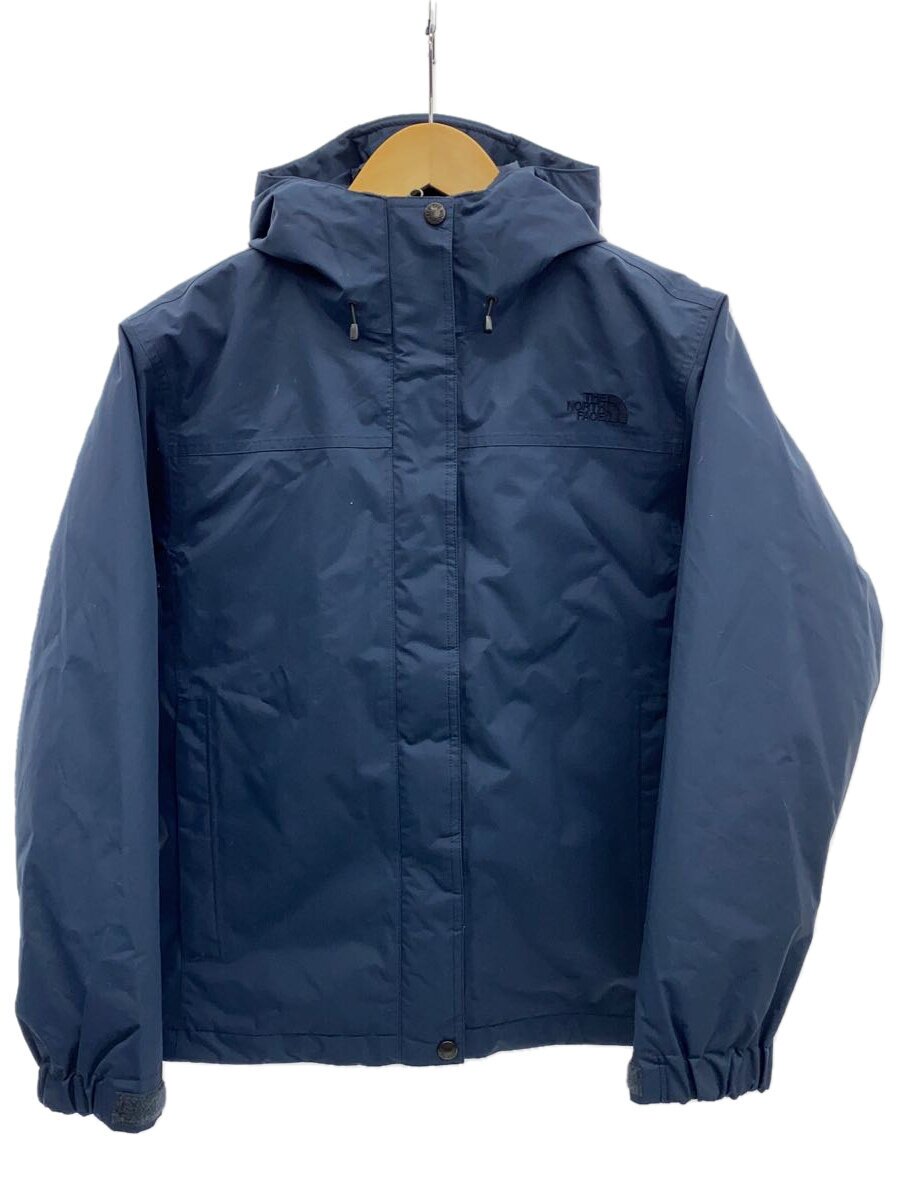 【中古】THE NORTH FACE◆CASSIUS TRICLIMATE JACKET_カシウストリクライメイトジャケット/M/ナイロン/NVY【レディース御召しもの】