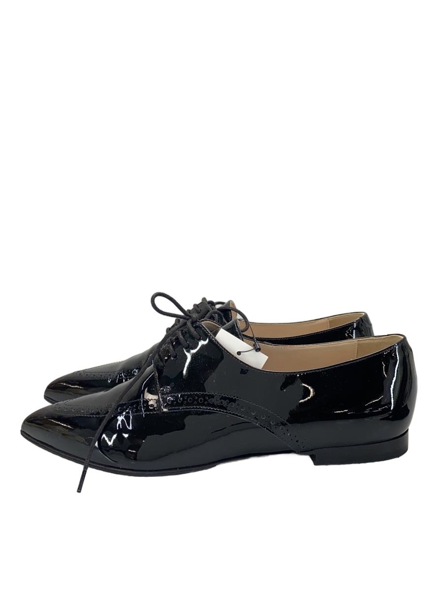 【中古】NEBULONI E.◆POINTED LACE UP SHOES/御召しものシューズ/36.5/BLK【シューズ】
