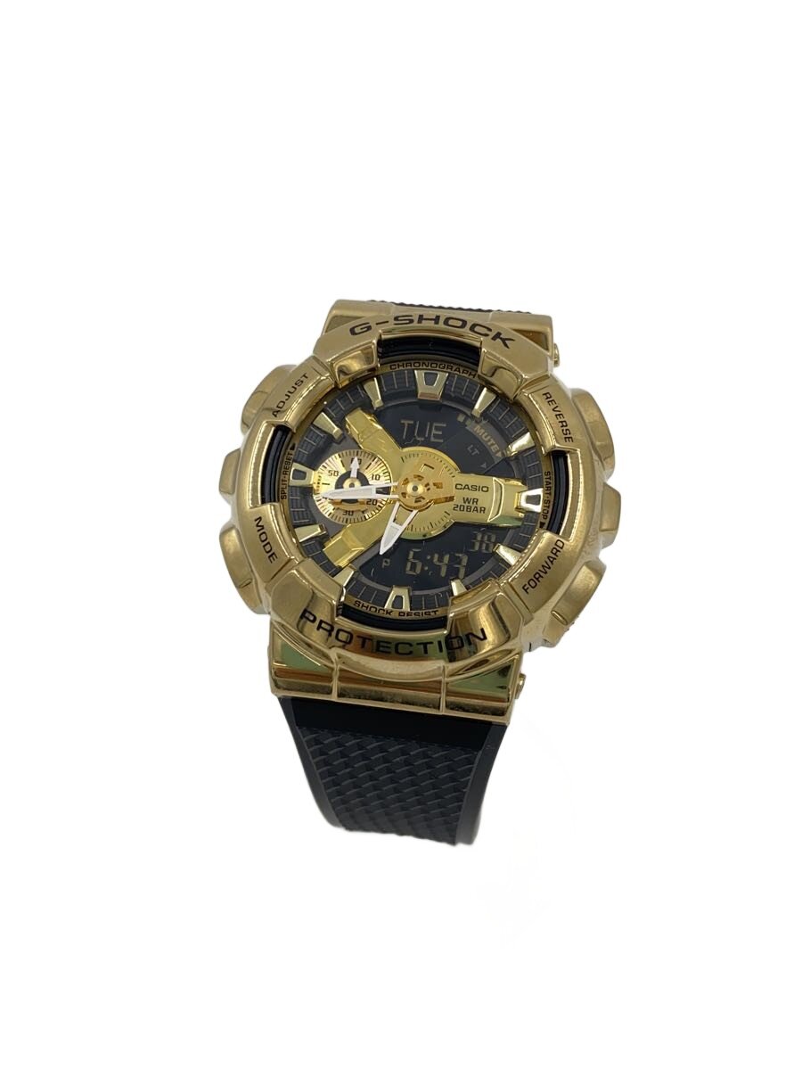 【中古】CASIO◆石英ウオッチ_G-SHOCK/デジアナ/BLK/BLK【服飾雑貨他】
