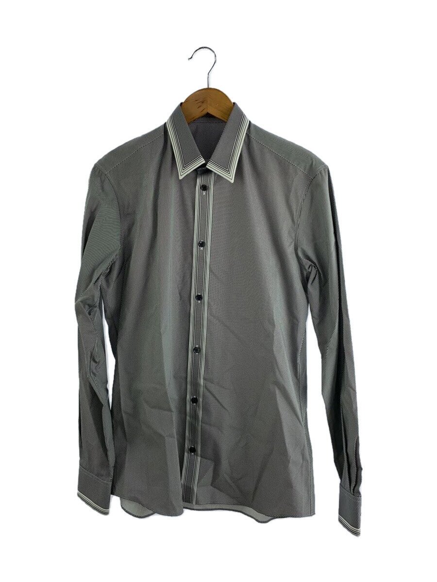 【中古】BOTTEGA VENETA◆長袖プルオーバー/38/綿織物/BLK/487261【メンズウェア】
