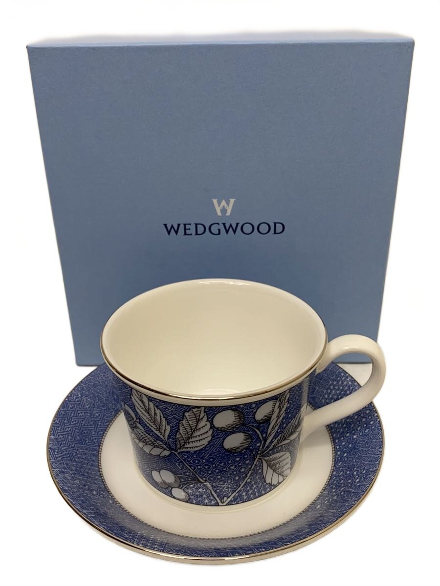 【中古】WEDGWOOD◆洋食器その他/2点セット/BLU/FRANCES BLUE【キッチン用品】