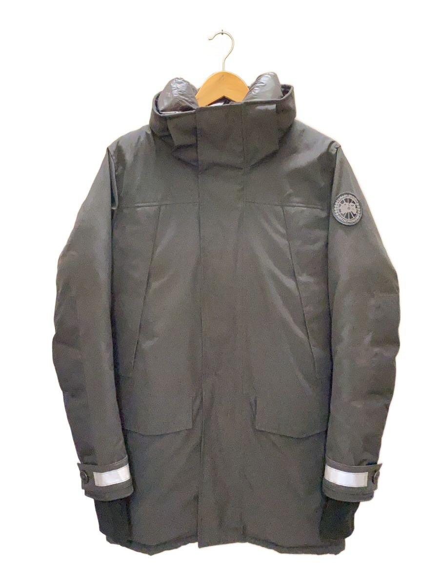【中古】CANADA GOOSE◆BLACK LABEL/SHERRIDON/落ちこむ上衣/XS/ポリエステル/BLK/2073MB【メンズウェア】
