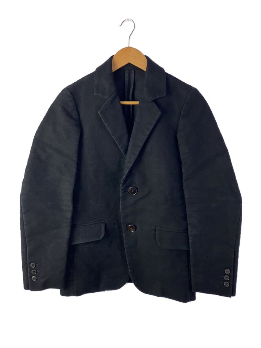 【中古】FRANKLEDER◆テーラードジャケット/--/綿織物/BLK/無地/0723085//【メンズウェア】