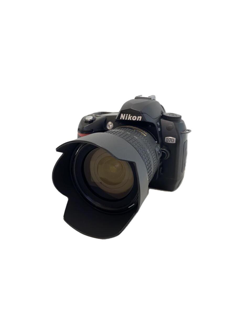 【中古】Nikon◆デジタル一眼レフカメラ/デジカメ/D70レンズキット/黒物家電/ガジェット/ニコン/ブラック【カメラ】｜2ｎｄ STREET 店