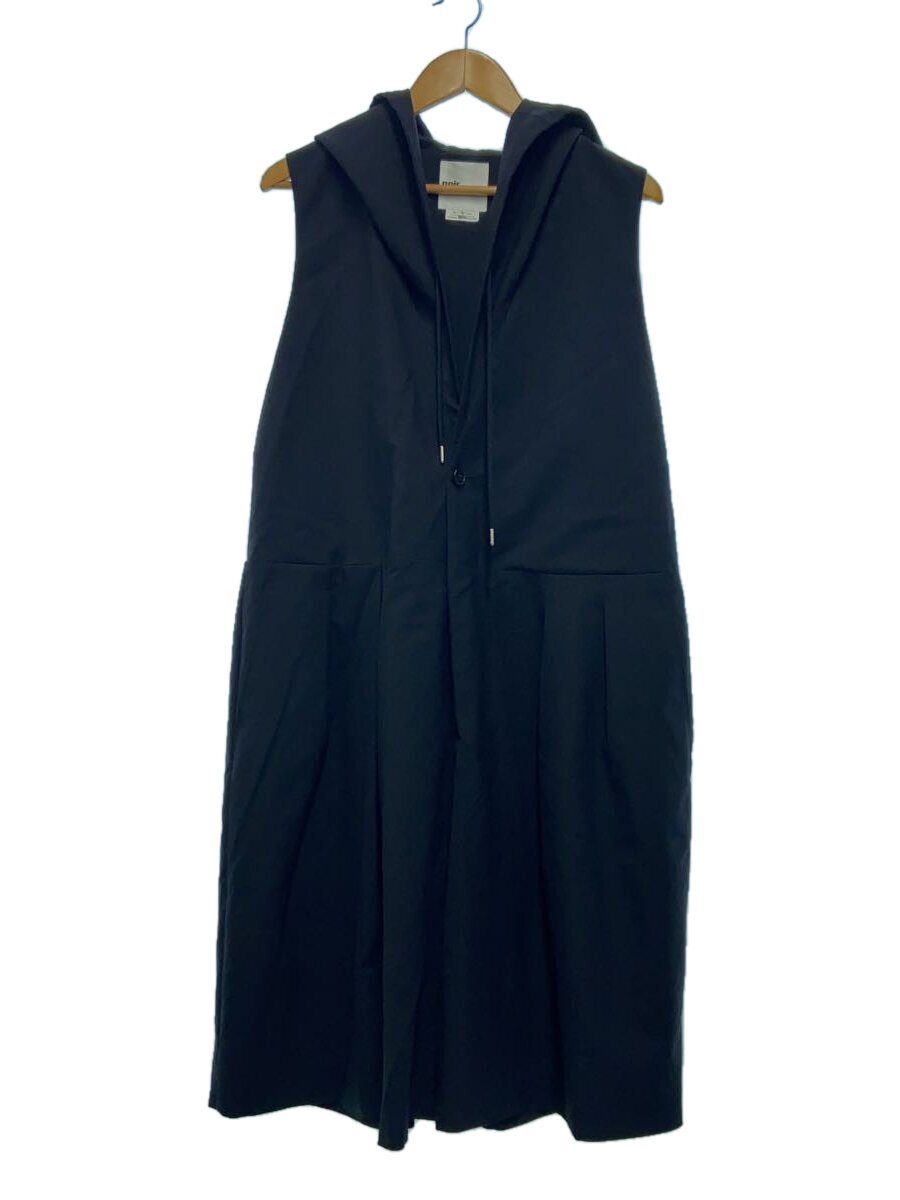 【中古】COMME des GARCONS NOIR◆25SS/ウールトロオールインワン/L/毛糸/BLK/3O-U002【レディース御召しもの】