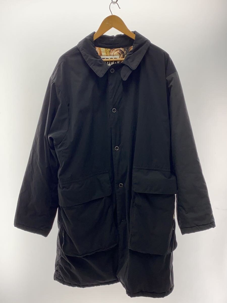 【中古】TIGHTBOOTH PRODUCTION◆ISLEY C-COAT/中綿アイズレーコート/厚地の外套/L/ポリエステル/黒いこと//【メンズウェア】