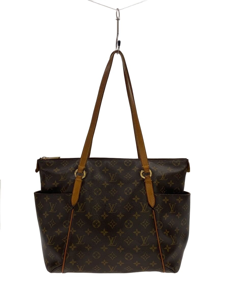 【中古】LOUIS VUITTON◆1)トータリーMM_モノグラム・キャンバス/PVC/BRW【バッグ】|2nd STREET 店