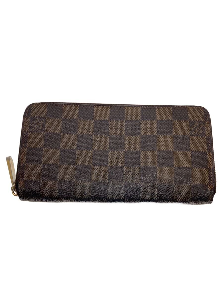 【中古】LOUIS VUITTON◆1)ジッピー・ウォレット_ダミエ・エベヌ/PVC/BRW/メンズ//【服飾雑貨他】｜2ｎｄ STREET 店