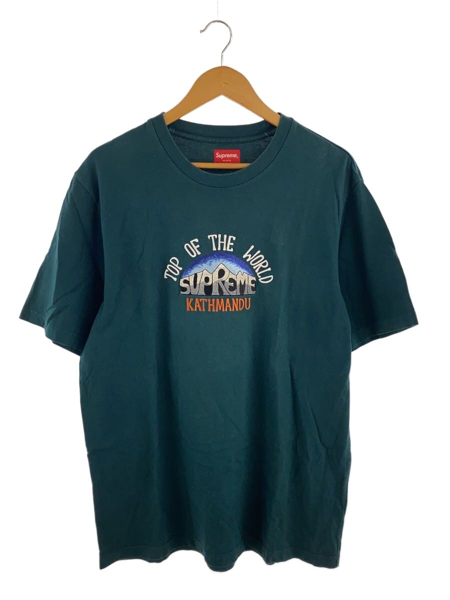 【中古】Supreme◆プルオーバー/L/綿織物/GRN//【メンズウェア】
