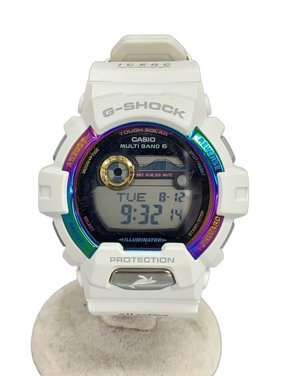 【中古】CASIO◆ソーラー腕時計_G-SHOCK/デジタル/WHT【服飾雑貨他】｜2ｎｄ STREET 店 16,768円