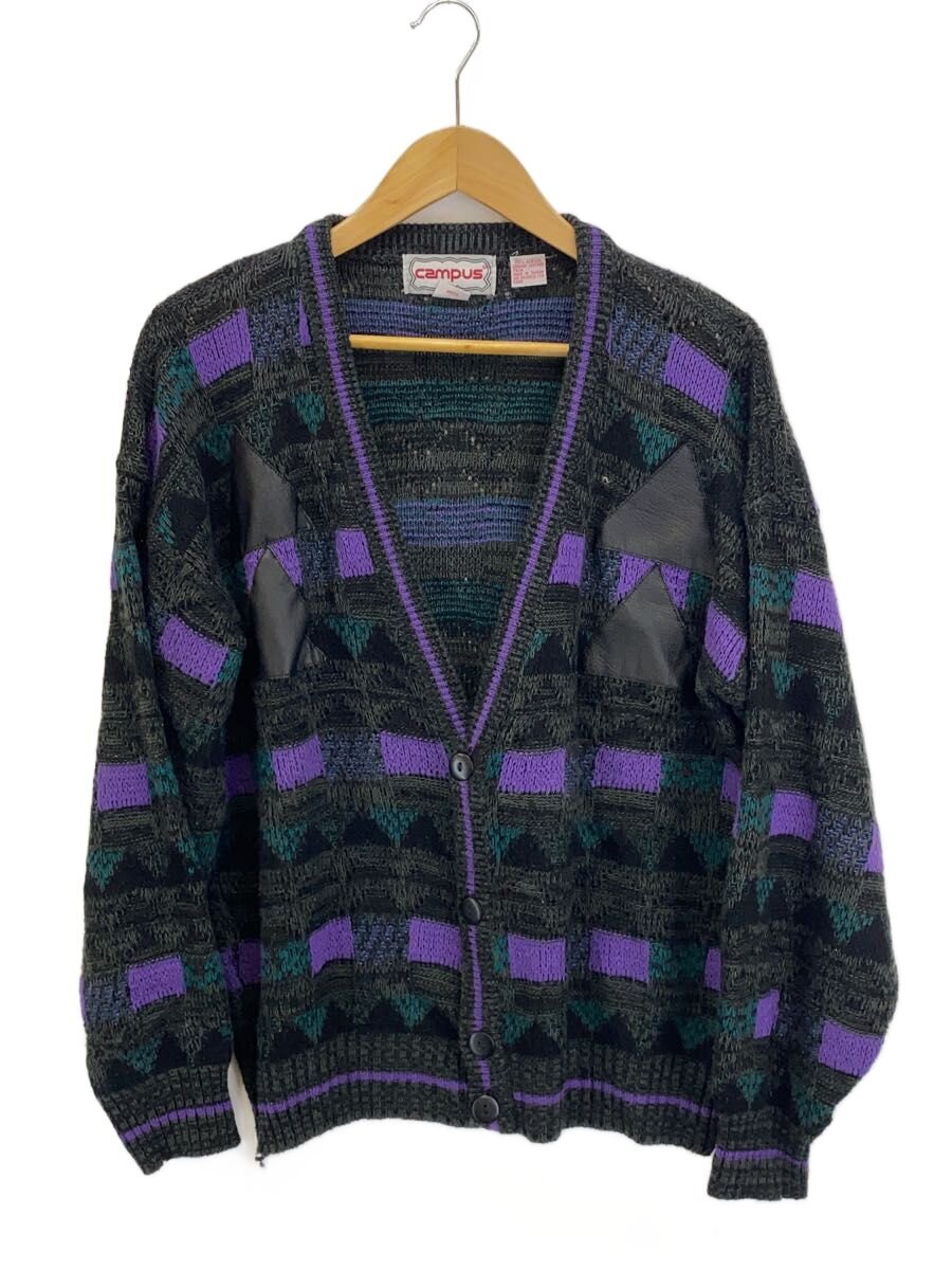 【中古】CAMPUS◆80-90s/ジレー(朦々たる)/L/アクリル繊維【メンズウェア】