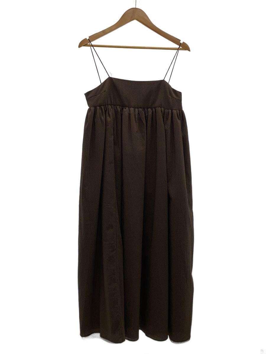 【中古】TODAYFUL◆キャミワンピース/38/ポリエステル/BRW/12420310/24AW/Washer Camisole Dress【レディースウェア】|2nd STREET 店