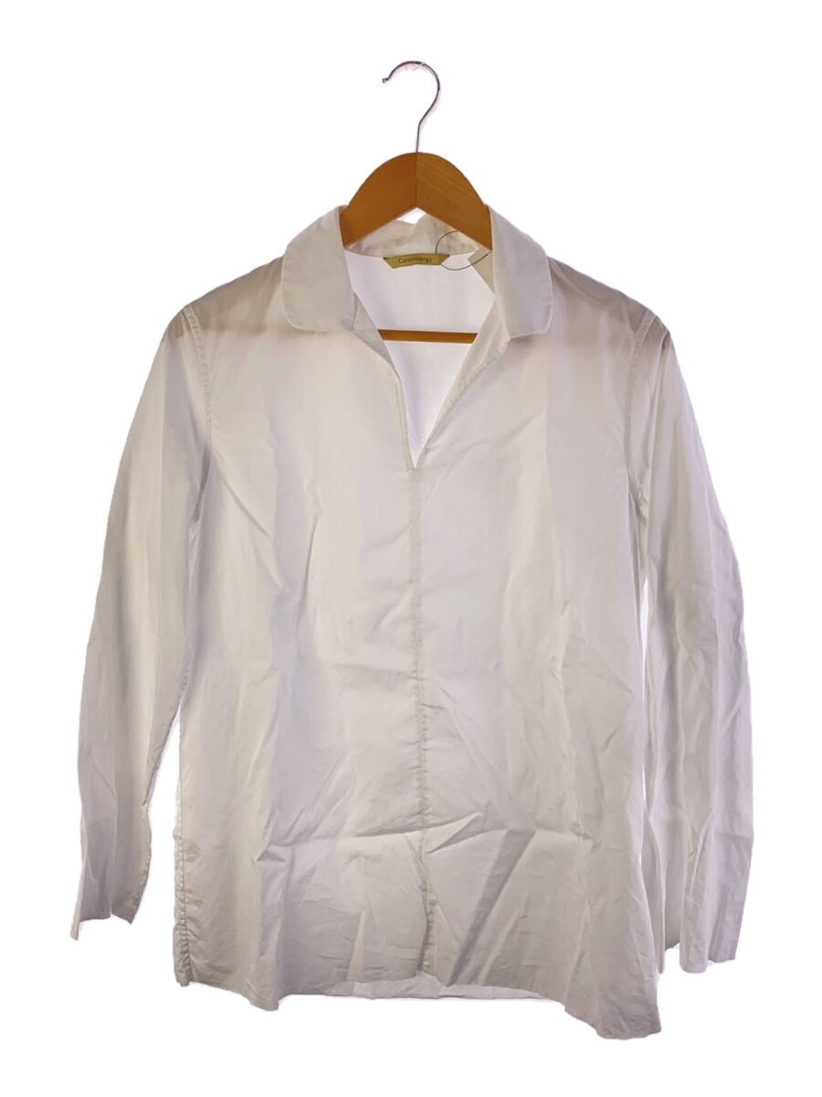 【中古】Curensology◆長袖トップ/FREE/綿織物/WHT/CL406117ER-03//【レディース御召しもの】