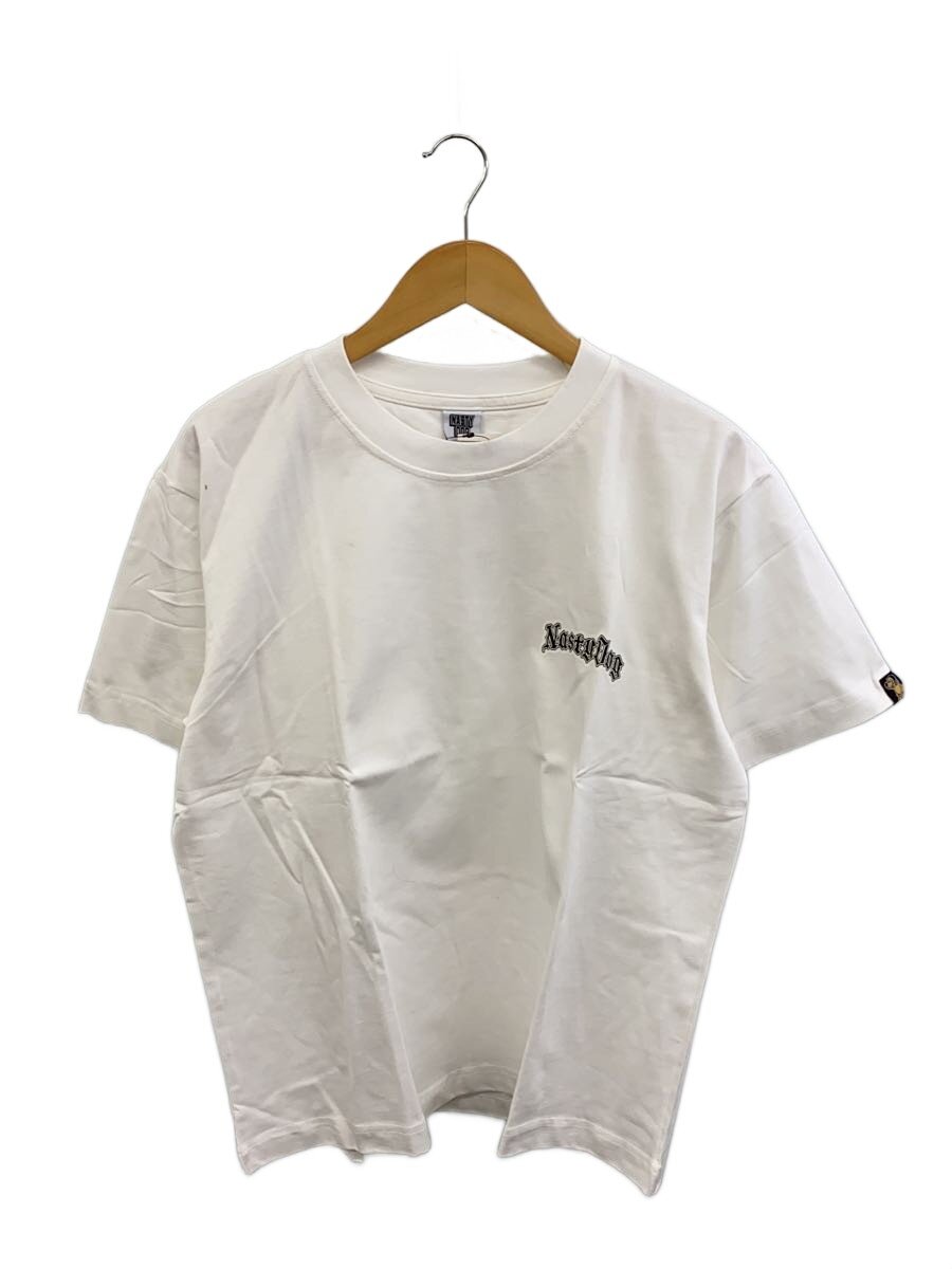 【中古】NastyDog◆プルオーバー/L/--/WHT/刷り上げる//【メンズウェア】
