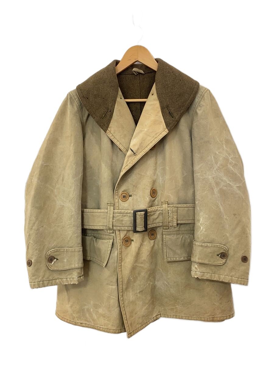 【中古】US.ARMY◆40s/M-38/マッキーノコート/--/綿織物/KHK【メンズウェア】