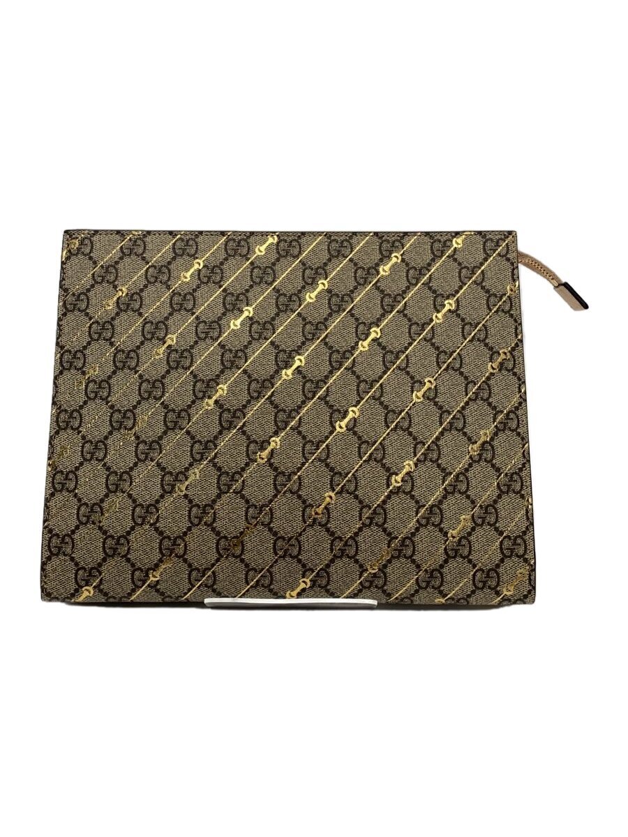 【中古】GUCCI◆二番目御徒面子/なめし革/BEG/総柄/774345【御徒面子】