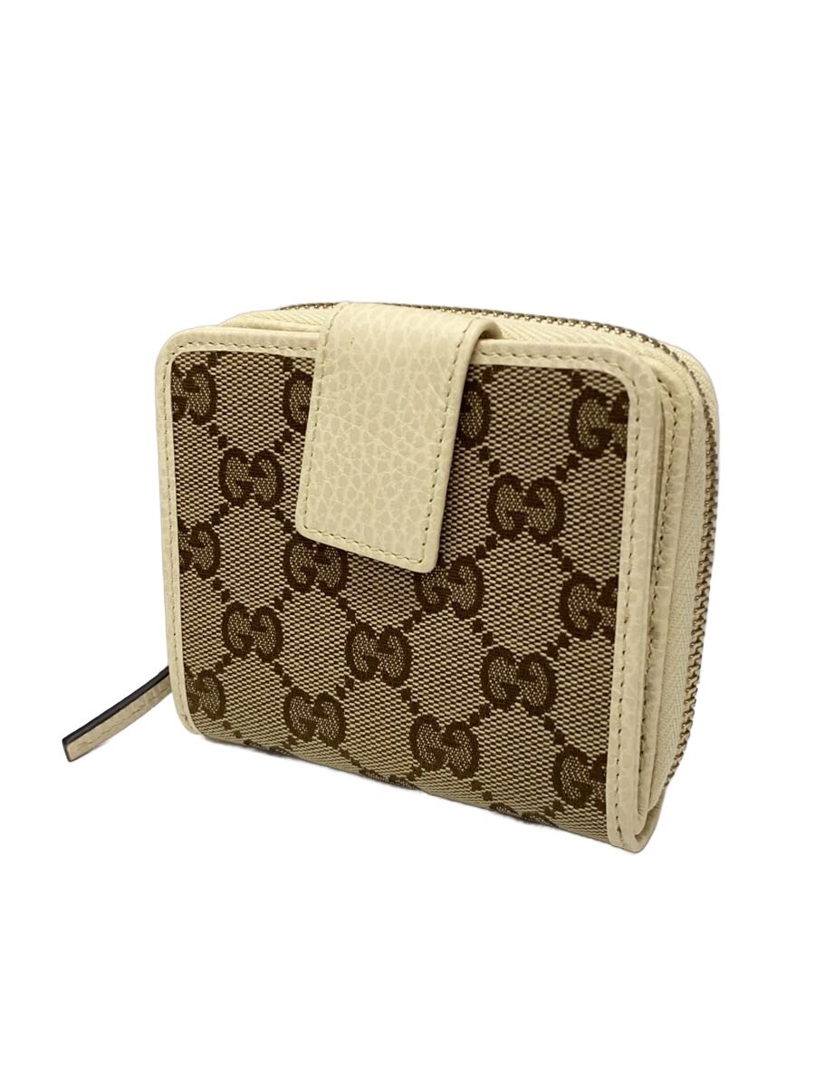 【中古】GUCCI◆2つ折り財布/キャンバス/CML/レディース【服飾雑貨他】｜2ｎｄ STREET 店